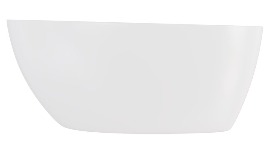 Wanna wolnostojąca z konglomeratu + klik-klak czarny Goya XS 142 Besco WMD-140-GKB