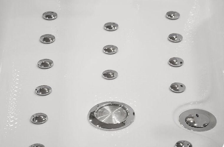 Wanna z hydromasażem przyścienna 180x91 cm MO-1007
