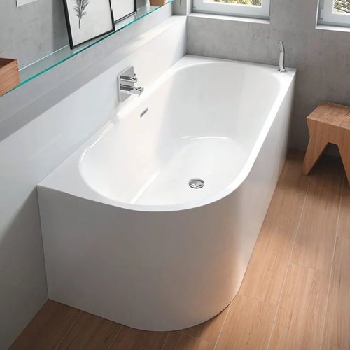 Wanna przyścienna narożna prawa 170 cm Sydney Rea