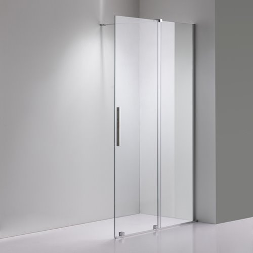 Ścianka prysznicowa rozsuwana szkło 8 mm szerokość 120 cm ASTRA-CH-A-120