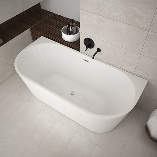 Wanna wolnostojąca przyścienna 140 cm Lena Hydrosan