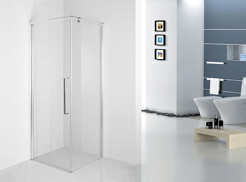 Kabina prysznicowa prostokątna 80x100 cm Fresh Line BKP260T10/08 Clean Glass