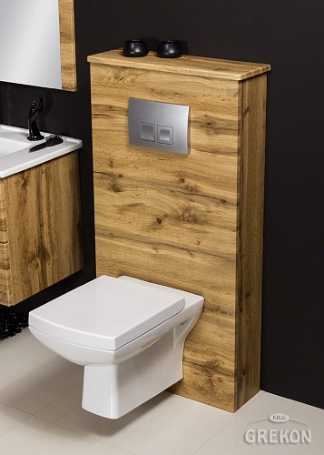 Kompletna zabudowa stelaża podtynkowego WC seria Fokus NE