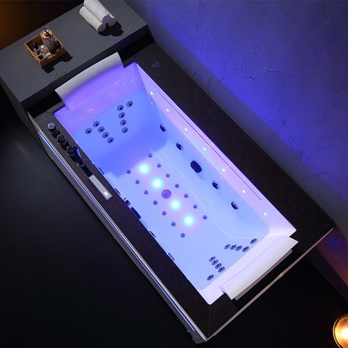 Wanna z hydromasażem prostokątna 180x100 cm Boston 926B Hydrosan