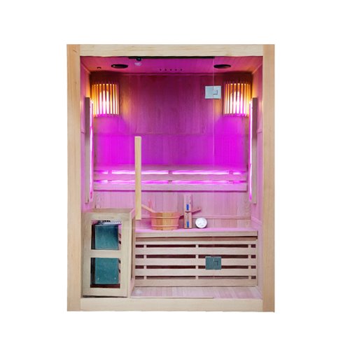 Sauna fińska 4 osobowa wysokotemperaturowa 4,5KW Harvia 150x120 cm Kemi3