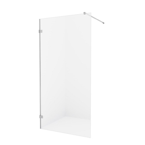 Chromowana ścianka prysznicowa 100 cm EXK-1801 Avexa New Trendy