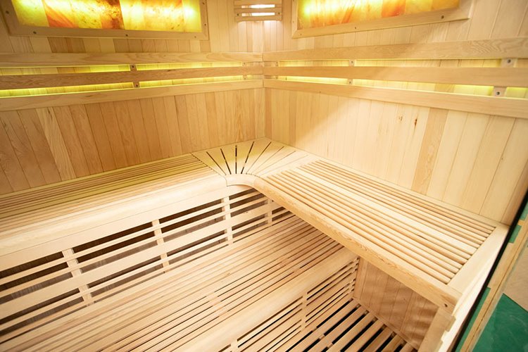 Sauna sucha fińska piec 6 KW Harvia BC60 + kamień solny 180X160X200CM MO-EA4-I Mazur