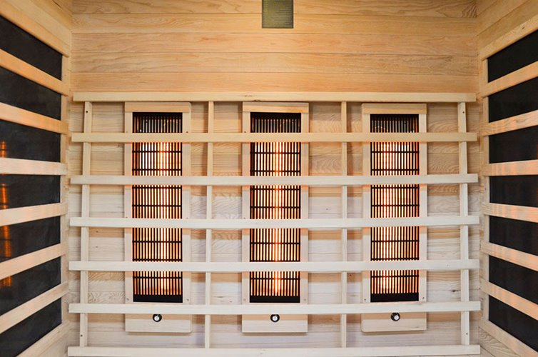 Sauna na podczerwień trzyosobowa 150X120X190CM MO-EA3R Infrared Mazur