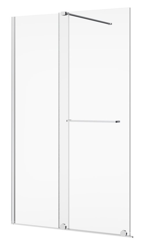 Ścianka prysznicowa rozsuwana 100 cm Creative BK258T10 powłoka Clean Glass