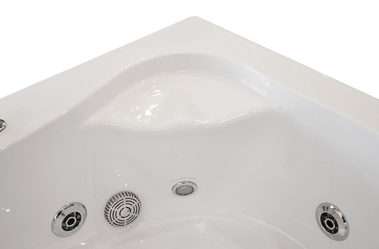 Wanna z hydromasażem asymetryczna 170x115 cm lewa MO-0205