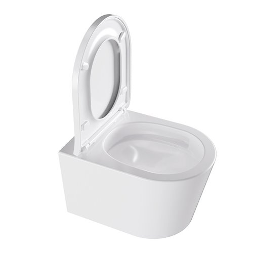 Biała miska wc wisząca Rimless Elite 2 ELITE-WH-02 Tornado Hydrosan