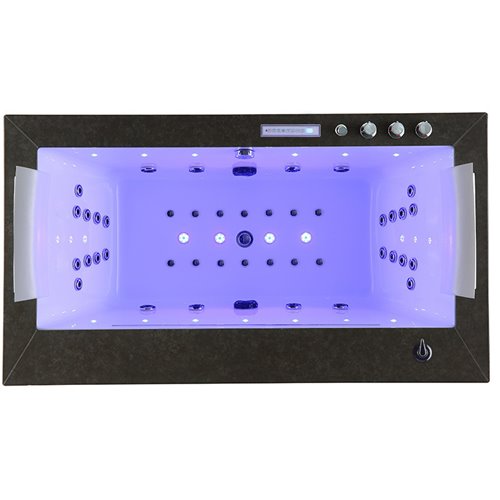 Wanna z hydromasażem prostokątna 180x100 cm Boston 926B Hydrosan