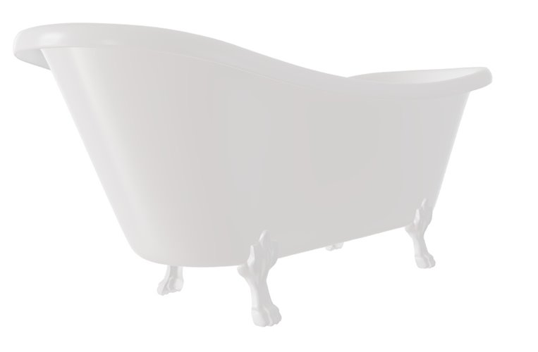 Wanna wolnostojąca Amelia Besco 190 białe Łapy WKA-190W+BI