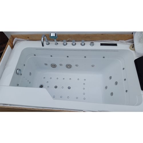 Wanna z hydromasażem prostokątna 170x90 cm Nevada-WH 912