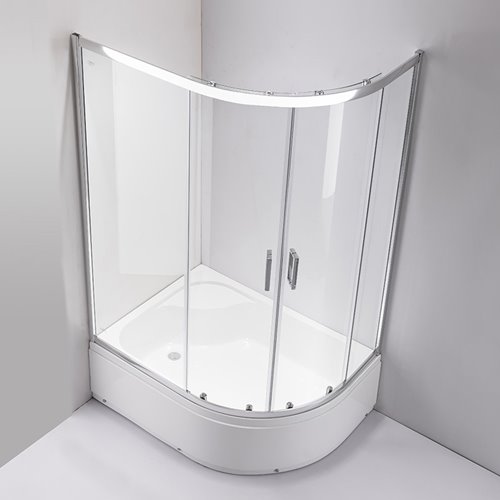 Kabina prysznicowa na głębokim brodziku prawa 115x85 cm Maja Hydrosan