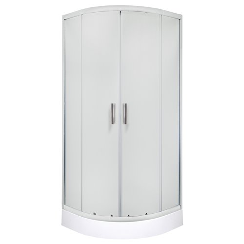 Kabina prysznicowa z niskim brodzikiem 80x80 Malibu Kerra