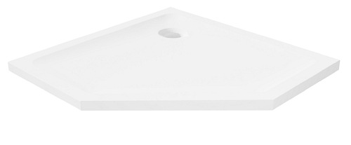 Mild New Trendy B-0623 niski brodzik prysznicowy pięciokątny 80x80 cm gładki