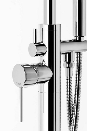 Bateria wannowa wolnostojąca chrom CMM35CH Lugo Corsan