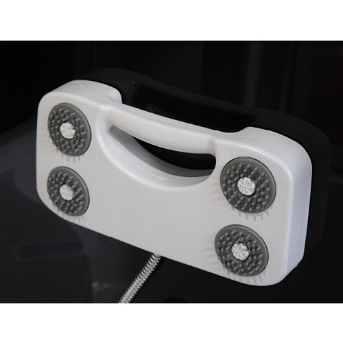 Kabina prysznicowa z hydromasażem przyścienna 125x90