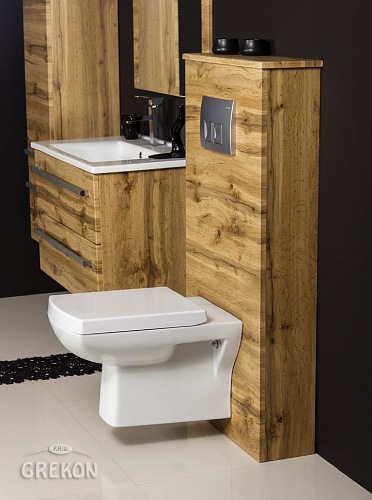 Kompletna zabudowa stelaża podtynkowego WC seria Fokus NE