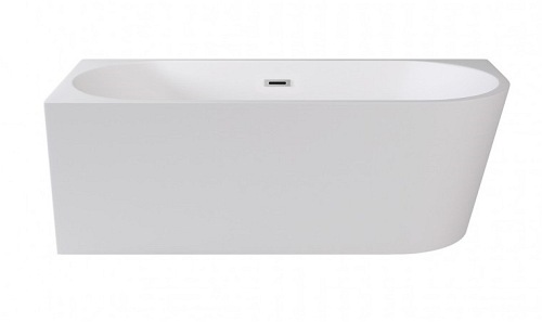 Wanna przyścienna narożna lewa syfon z przelewem złoty 150 cm Zoya Besco WAS-150-ZLZ