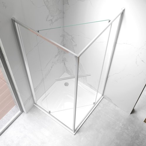 Kabina prysznicowa kwadratowa 100x100 KZ16C Hydrosan