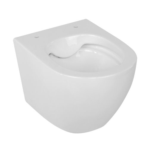 Zestaw podtynkowy stelaż GEBERIT DUOFIX + miska MIZU-WH-RIM-02 + przycisk DELTA 30 chrom