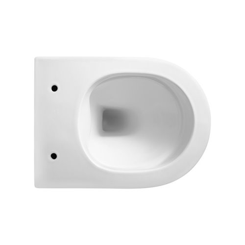 Zestaw podtynkowy stelaż GEBERIT DUOFIX + miska MIZU-WH-RIM-03 + przycisk DELTA 30 biały