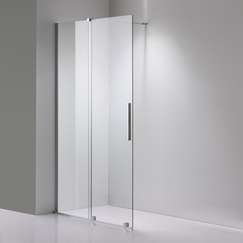 Ścianka prysznicowa rozsuwana szkło 8 mm szerokość 110 cm ASTRA-CH-A-110