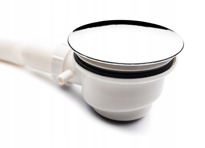 Czarny brodzik prysznicowy pięciokątny 80x80 ST07A wysokość 5 cm