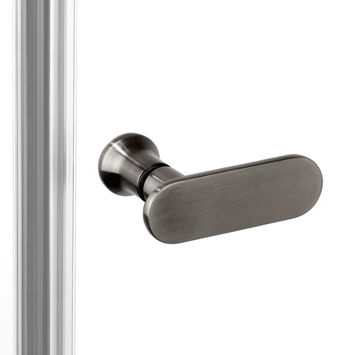 Stalowa szczotkowana kabina prysznicowa prostokątna 70x90 K-2127 New Soleo Gunmetal Brushed New Trendy