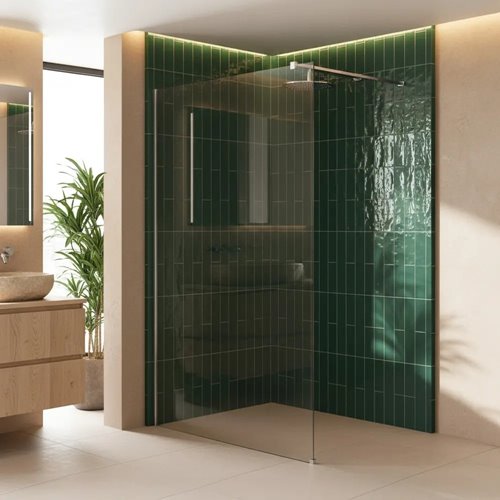 Flexi Rea ścianka prysznicowa do łazienki 130 cm profil chrom zdjęcie 5