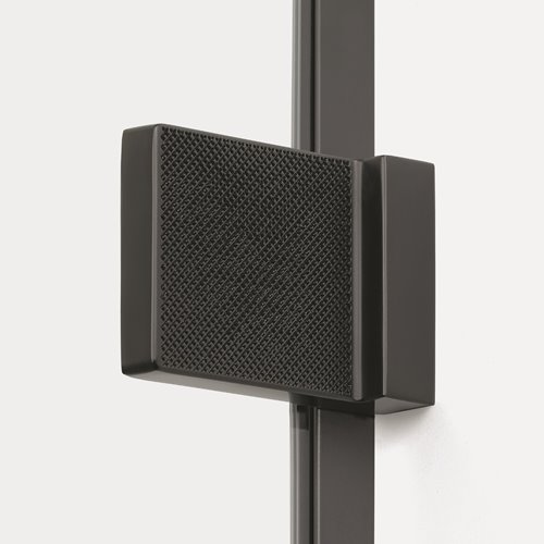 Czarna kabina prysznicowa prawa 100x70 EXK-6891 Avexa Black XR New Trendy