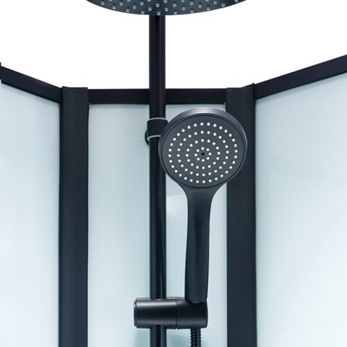 Kabina prysznicowa zabudowana na niskim brodziku kwadratowa 90x90 LISA-90