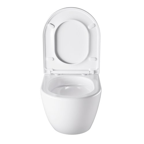 Zestaw podtynkowy stelaż GEBERIT DUOFIX + miska NERO-WH-02 + przycisk DELTA 30 biały