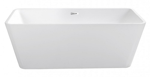 Wanna wolnostojąca korek klik-klak chrom 160 cm Evita Besco