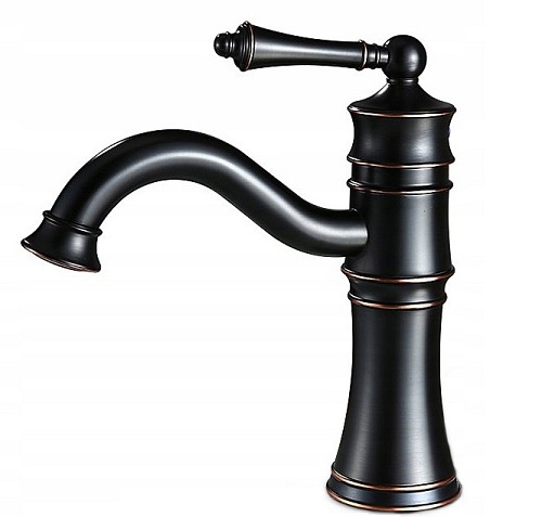 Bateria umywalkowa retro niska Vintage Old Black Rea