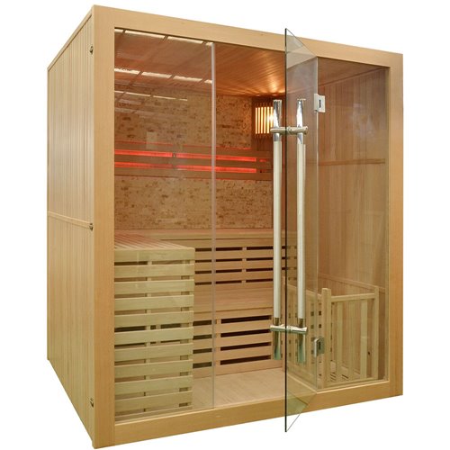 Sauna sucha fińska piec 6 KW Harvia BC60 180X160X200CM MO-EA4K Mazur