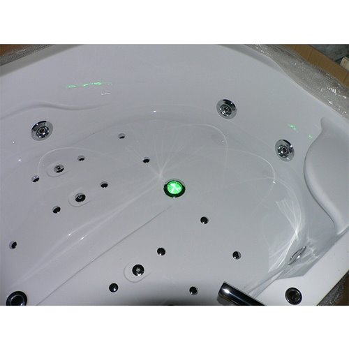 Wanna z hydromasażem asymetryczna Carmen 631 P 180x120