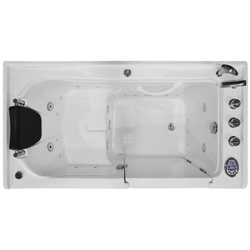 Wanna z hydromasażem dla osób niepełnosprawnych 146x76 cm MO-0301
