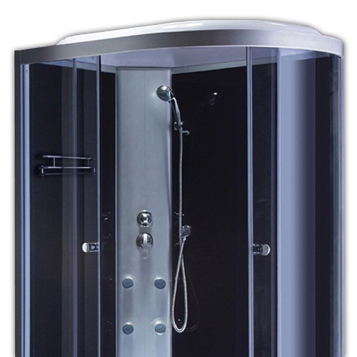 Kabina prysznicowa z hydromasażem 120x80 7306 Lewa