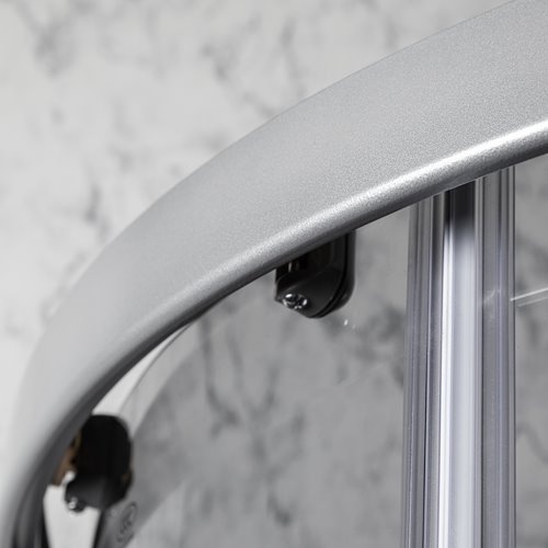 Kabina prysznicowa zabudowa czterościenna z siedziskiem 80x80 Evora Black