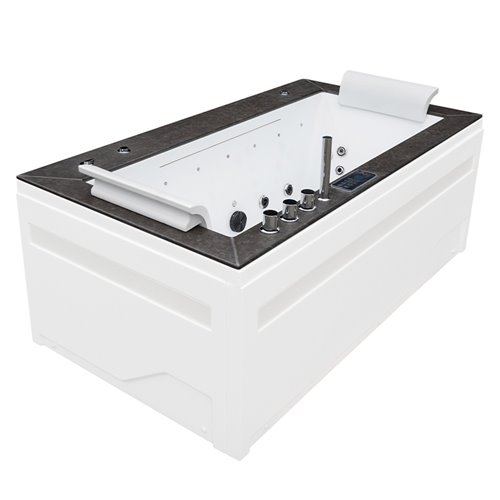 Wanna z hydromasażem prostokątna 180x100 cm Boston 926B Hydrosan