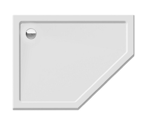 Brodzik pięciokątny niski 80x100 B-0418 New Azura New Trendy