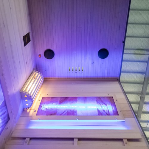 Sauna fińska 2 osobowa wysokotemperaturowa 3,5KW Harvia 120x120 cm Lark1