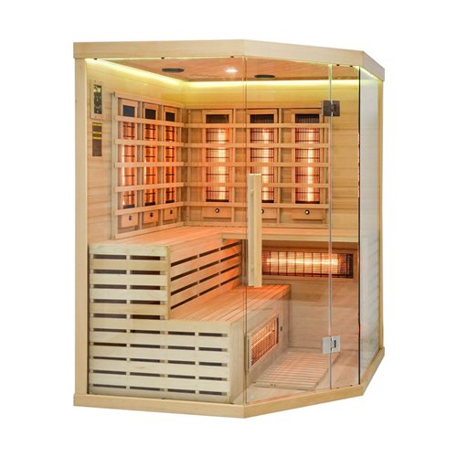 Sauna na podczerwień 150X150X200CM MO-EA3CR Infrared Mazur