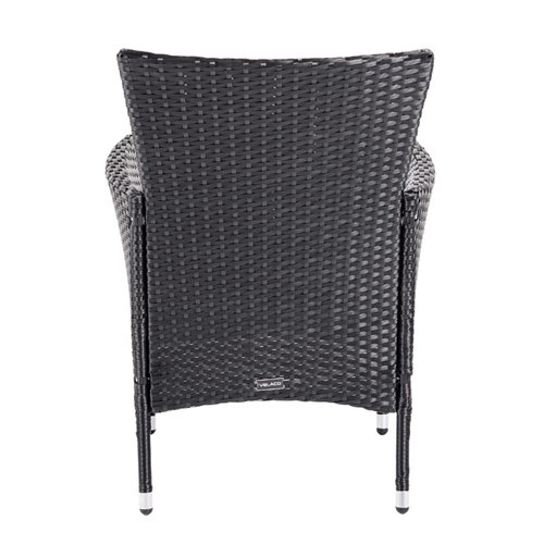 Zestaw mebli ogrodowych z technorattanu stół + krzesła 8 osób Santos