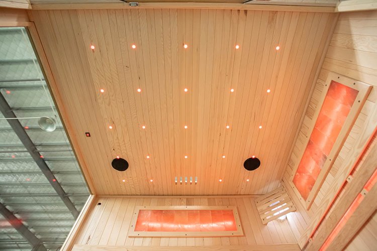 Sauna sucha fińska piec 6 KW Harvia BC60 + kamień solny 180X160X200CM MO-EA4-II Mazur