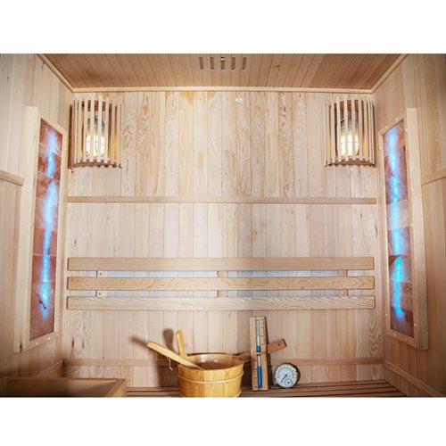 Sauna fińska 4 osobowa wysokotemperaturowa 4,5KW Harvia 150x120 cm Kemi3