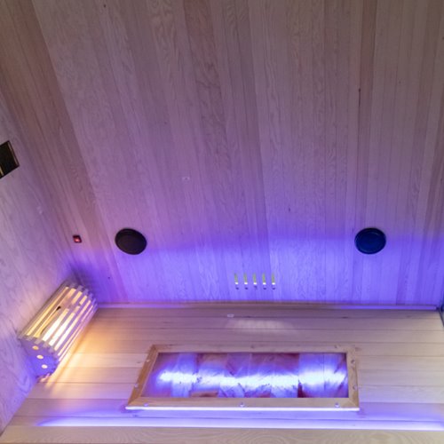 Sauna fińska 5 osobowa wysokotemperaturowa 6W Harvia 180x160 cm Lark5